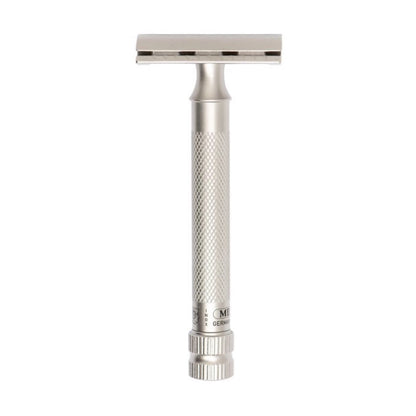 MERKUR 34 INOX XL Satin safety razor top view