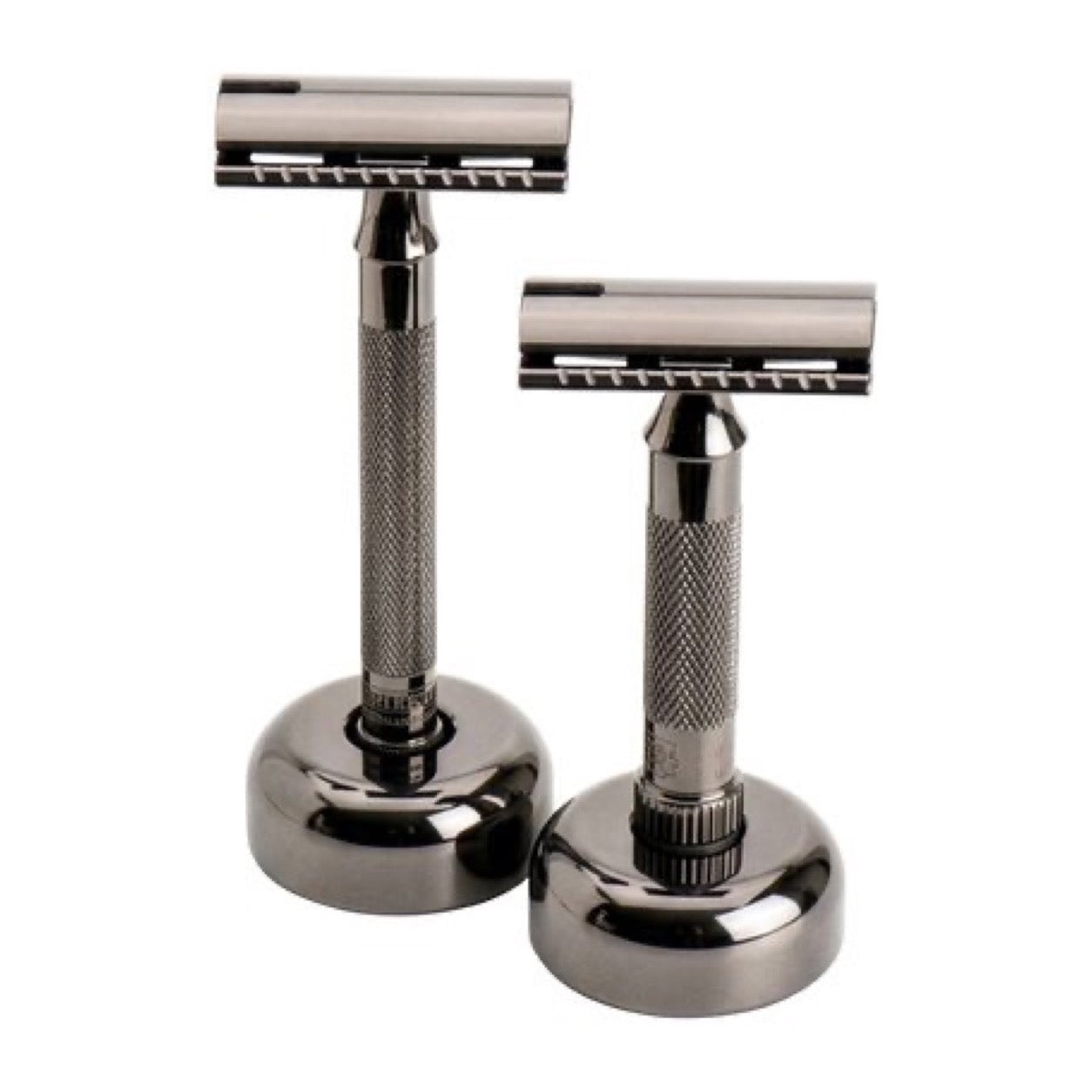 MERKUR 4006 Metallic Grey razor stand product view