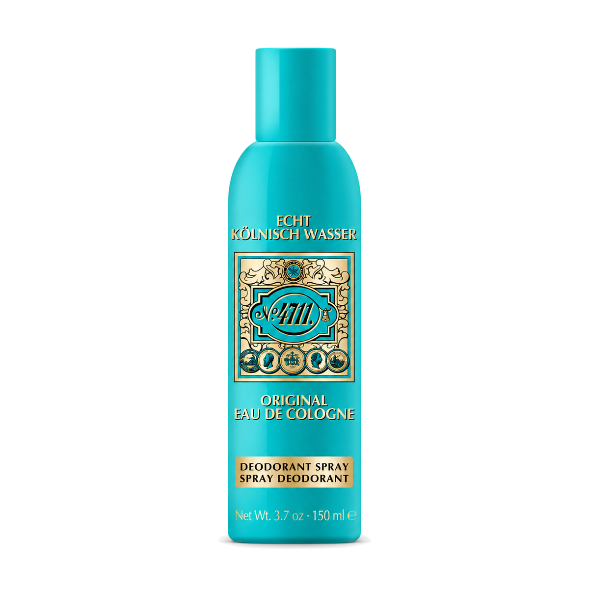 4711 Original Deodorant Spray 150ml can on white background