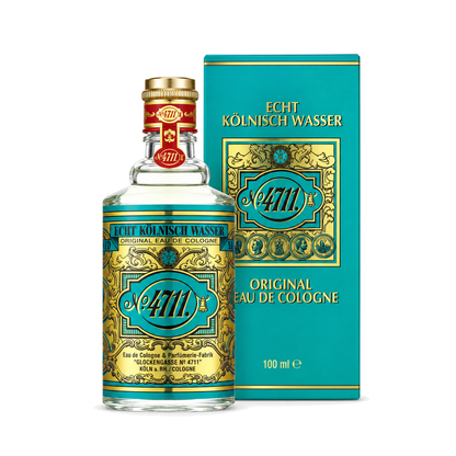 4711 Original Eau de Cologne 100ml splash bottle and carton