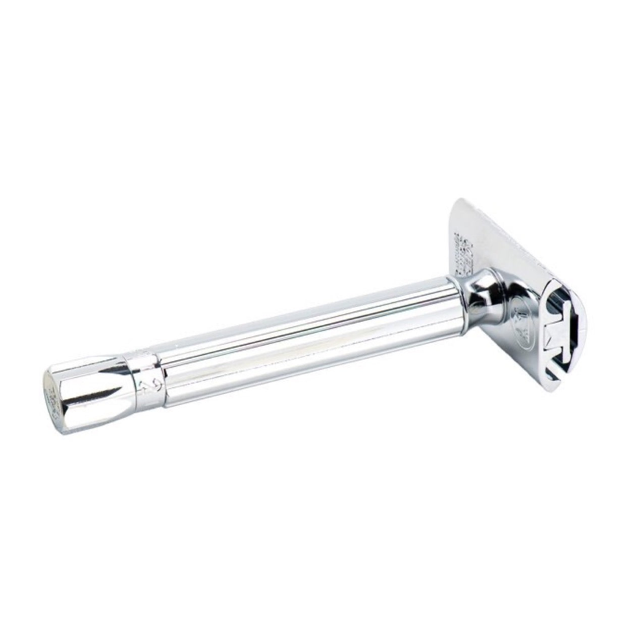 MERKUR 510 Progress Bright Chrome safety razor rear view
