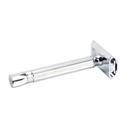 MERKUR 510 Progress Bright Chrome safety razor rear view