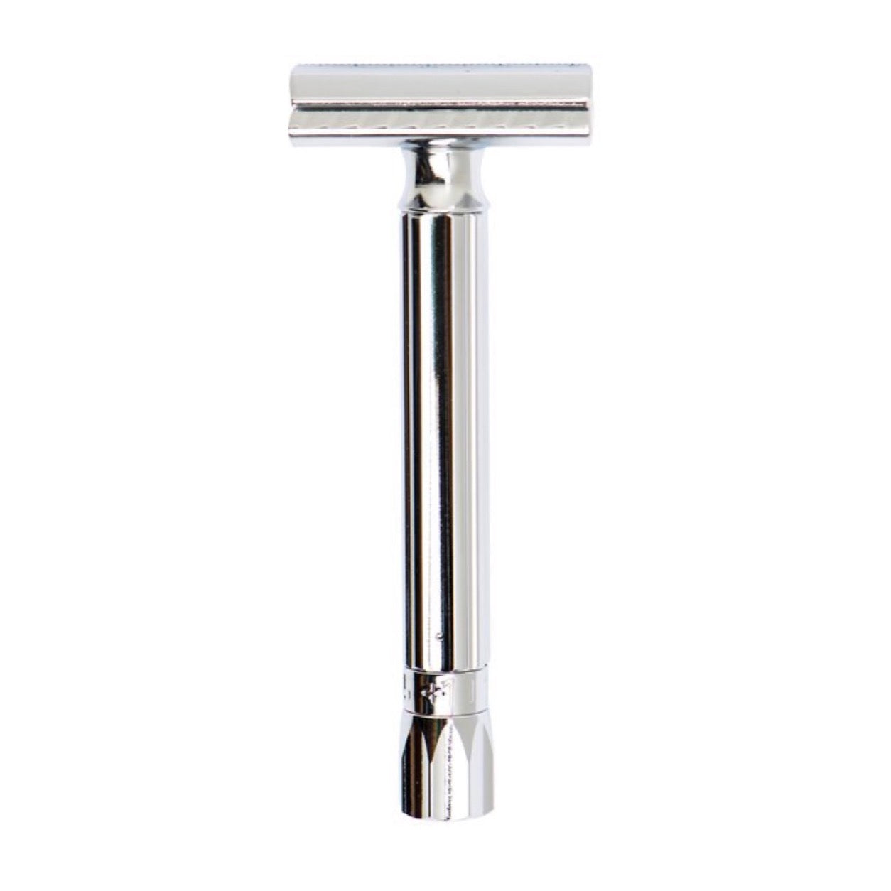 MERKUR 510 Progress Bright Chrome safety razor top view