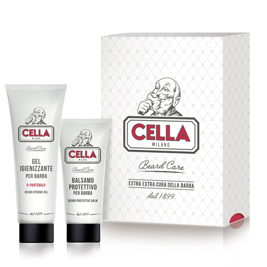 Cella Beard Hygienic Gel 150ml And Protective Balm 100ml Gift Set