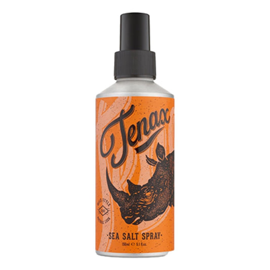 Tenax Sea Salt Spray 150ml bottle for natural texture body and tousled hair styling