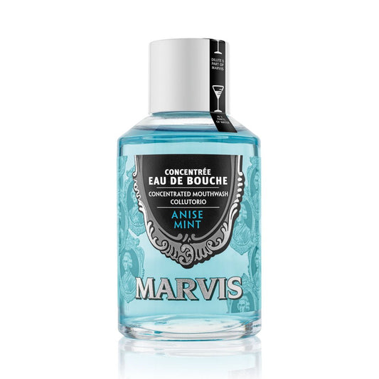Marvis Anise Mint Mouthwash 120ml front bottle