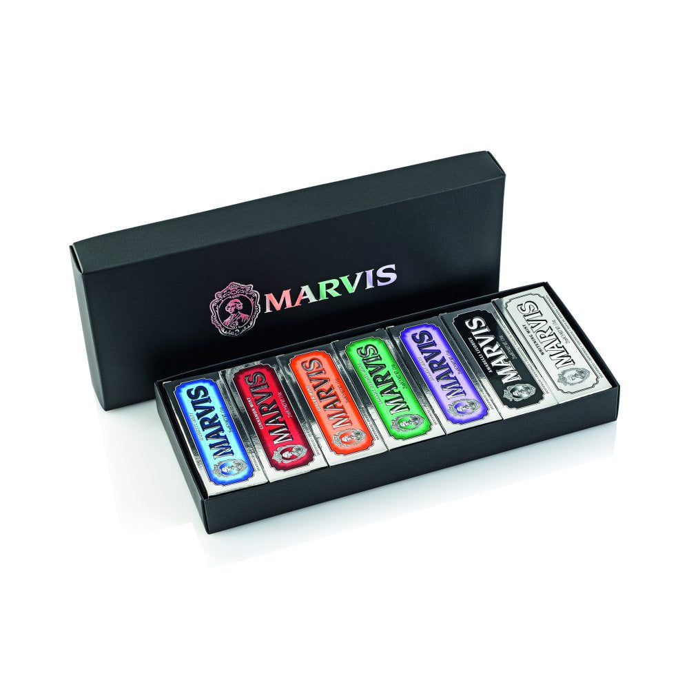Marvis 7 Flavours Box 25ml boxed set front