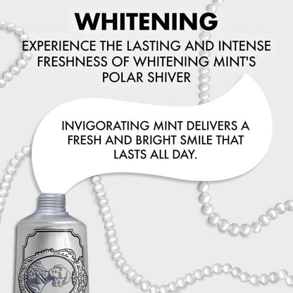 Marvis Whitening Mint Toothpaste 85ml tube side detail