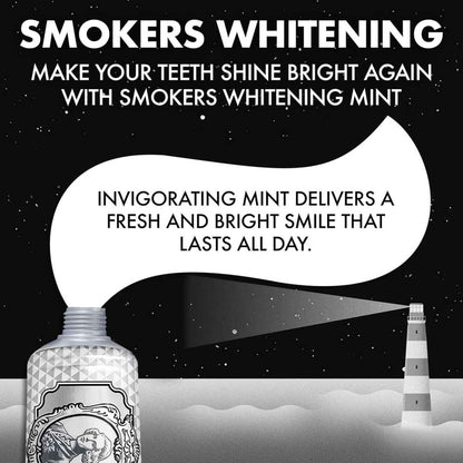 Marvis Smokers Whitening Mint Toothpaste 85ml carton front detail