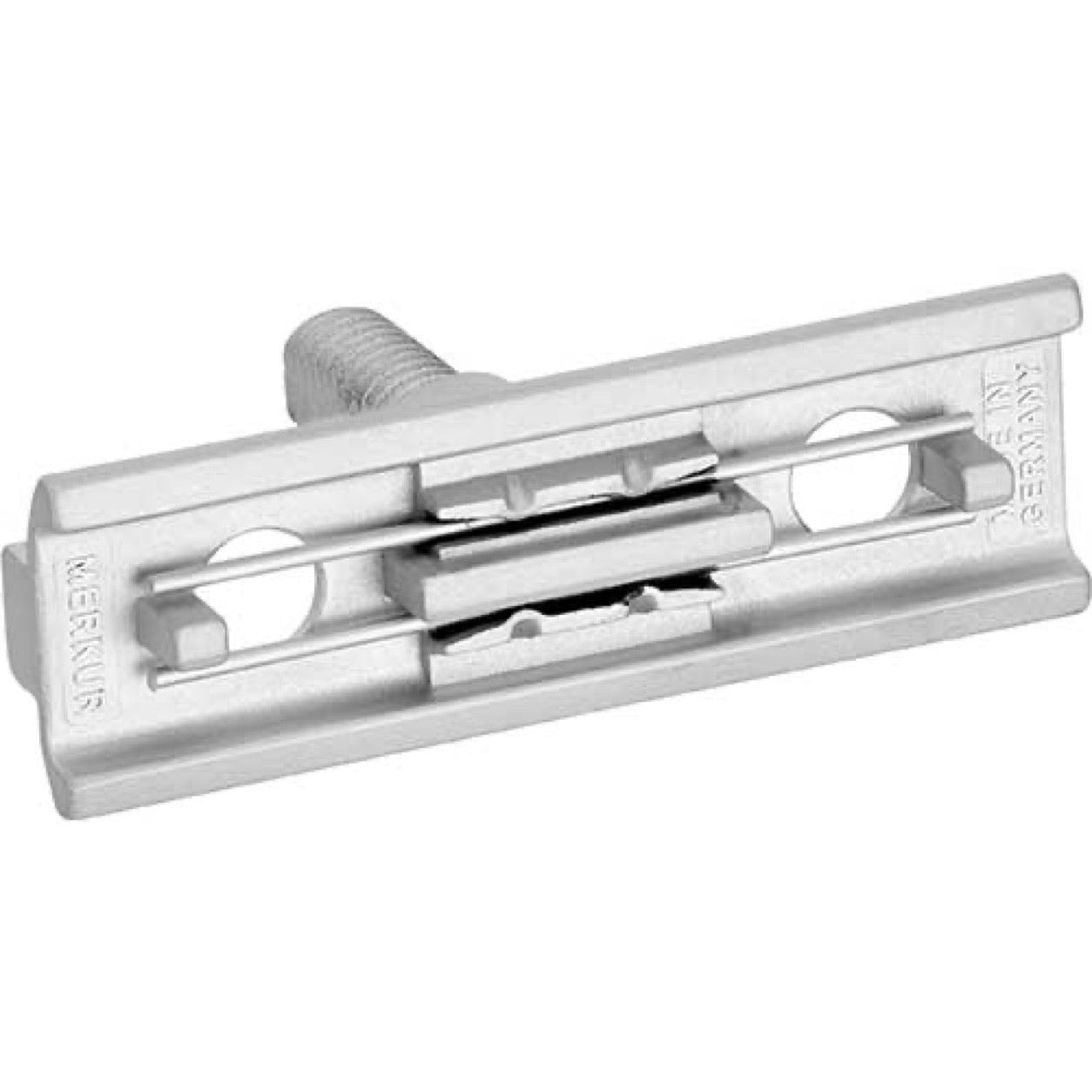 MERKUR 90008 bright chrome FUTUR 701 razor bridge front view
