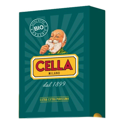 Cella Organic Shaving Cream Tube 150ml And Aftershave Balm 100ml Gift Set