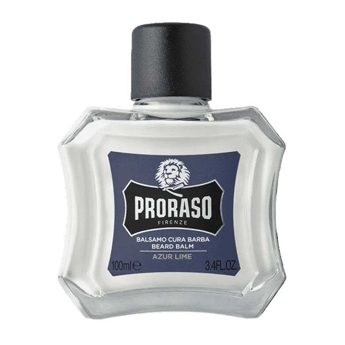 Proraso Azur Lime Beard Balm 100ml for softening new beard growth