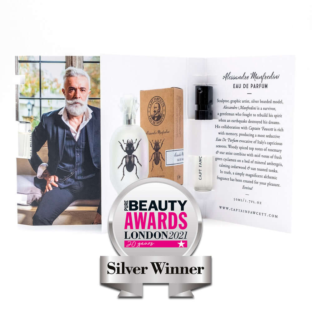Captain Fawcett's Alessandro Manfredini Eau De Parfum 2ml Sample