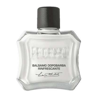 Proraso Green After Shave Balm 100ml bottle with eucalyptus oil and menthol for post shave comfort