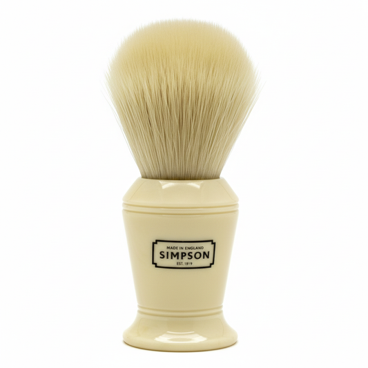 Alexander Simpson Barbican faux ivory boar bristle shaving brush