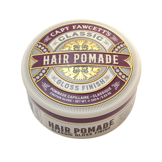 Captain Fawcett Classic Pomade 100g In Eco-Friendly Reusable Tin