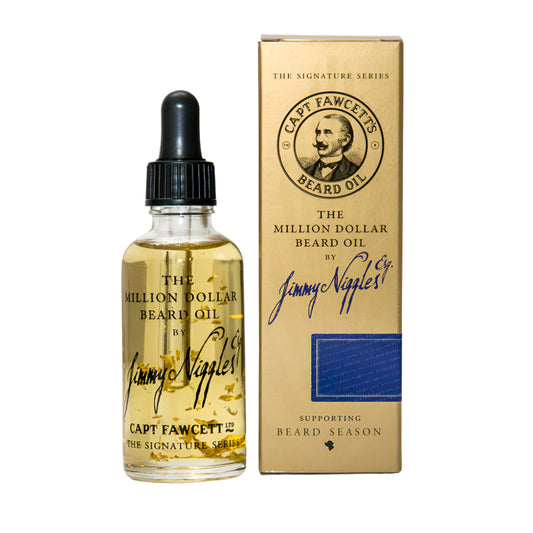Captain Fawcett Million Dollar Beard Oil 50ml With 23-Carat Gold