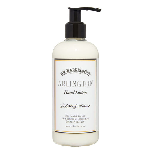 D.R. Harris Arlington Hand Lotion 300ml with citrus and fern fragrance