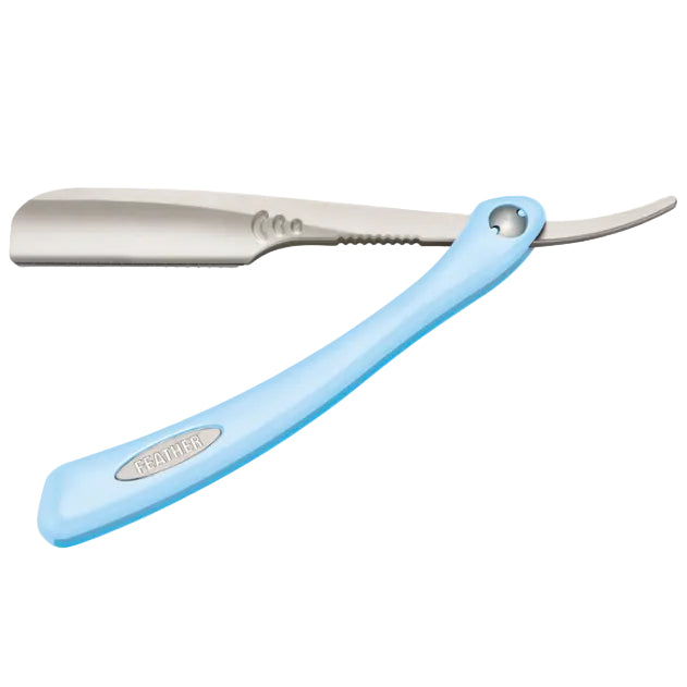 Feather Artist Club SR Folding Razor ACSR RBL Designed For Thick Hair With Rounded Tip And Replaceable Blade System For Precise Shaving