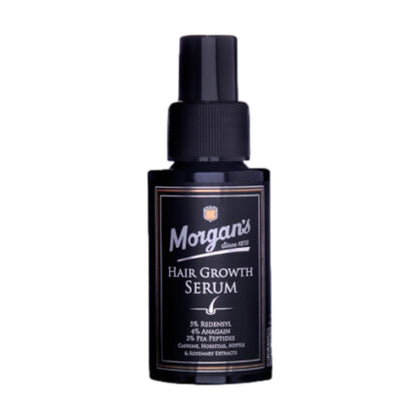 Morgans Hair Growth Serum 50ml bottle designed for scalp care and fuller looking hair