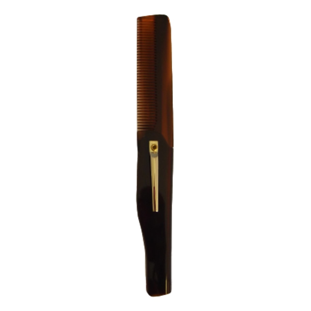 Morgan’s Foldable Moustache Comb - Large | Beard Care – Male Grooming ...