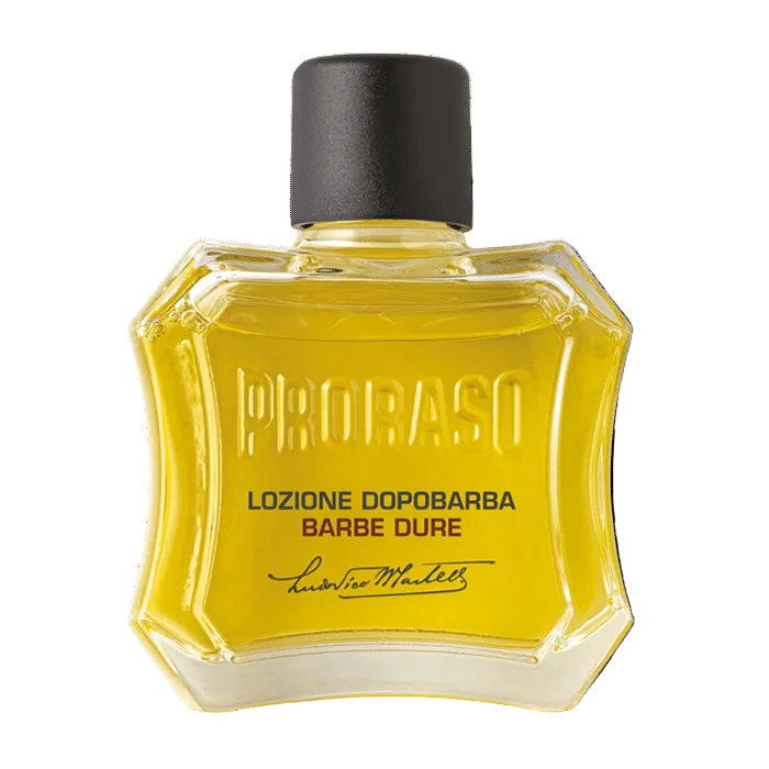 Proraso Red After Shave Lotion 100ml bottle with sandalwood oil and shea butter for post shave care