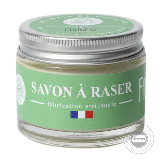 Martin De Candre Fougère Shaving Soap jar with aluminium lid classic French shaving soap fragrance - 50g