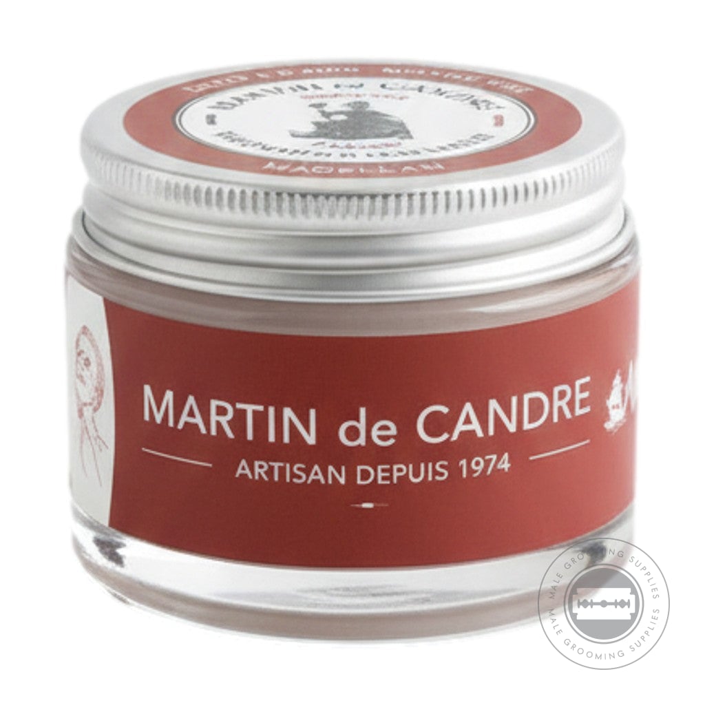 Martin De Candre Magellan Shaving Soap jar with aluminium lid warm spiced fragrance - 50g