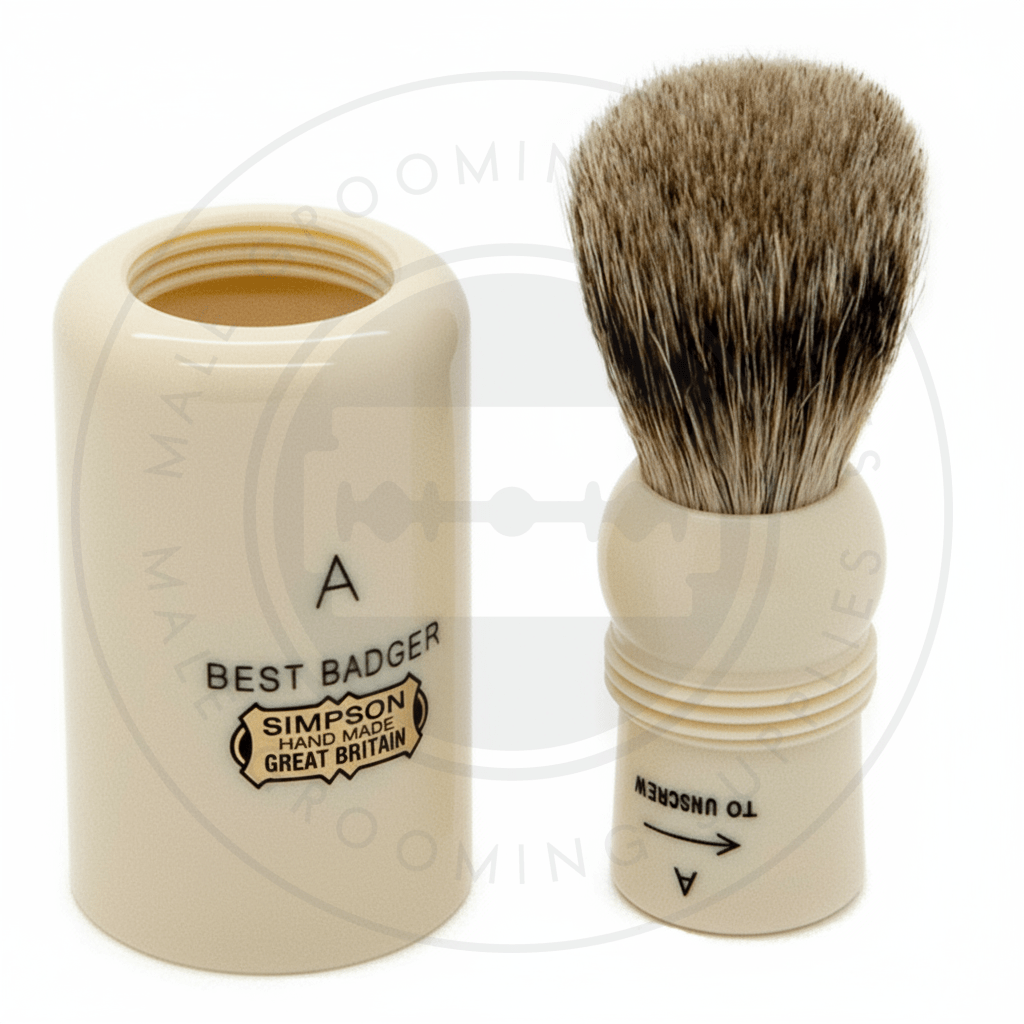 Simpsons 'The Major' Travel Shaving Brush