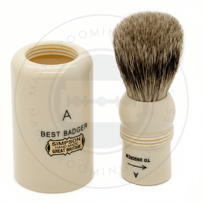 Simpsons 'The Major' Travel Shaving Brush