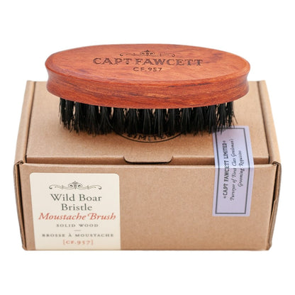 Captain Fawcett's Wild Boar Bristle Moustache Brush (CF.957)