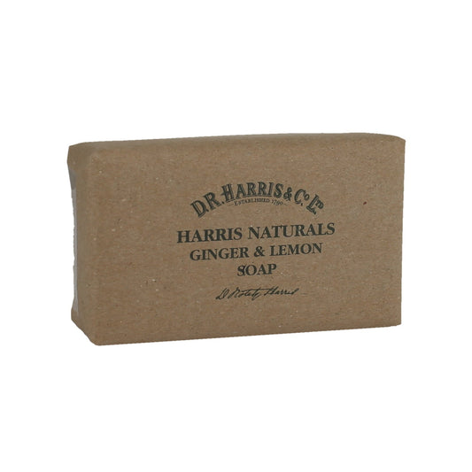 D.R. Harris Naturals Ginger And Lemon Soap 200g paper wrapped bar