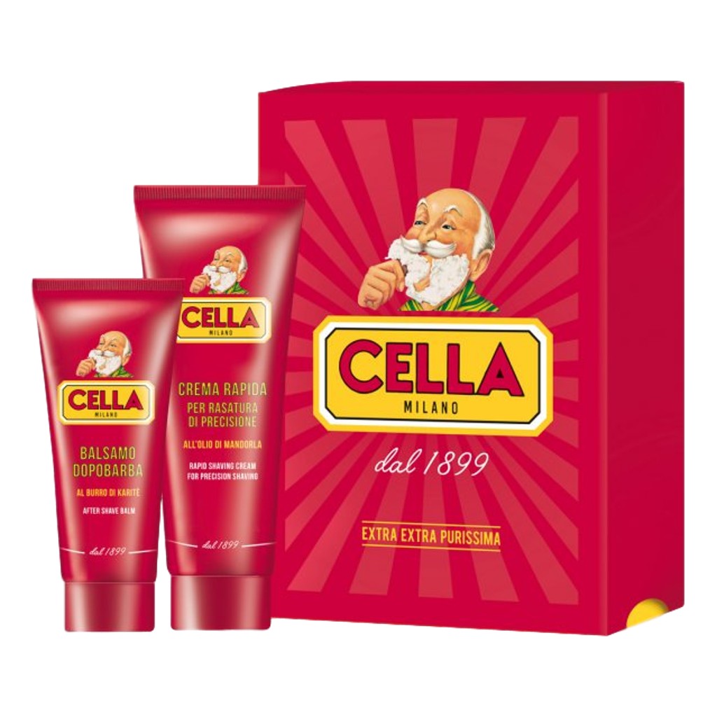 Cella Rapid Shaving Cream 150ml And After Shave Balm 100ml Gift Set