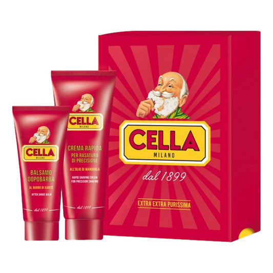 Cella Rapid Shaving Cream 150ml And After Shave Balm 100ml Gift Set
