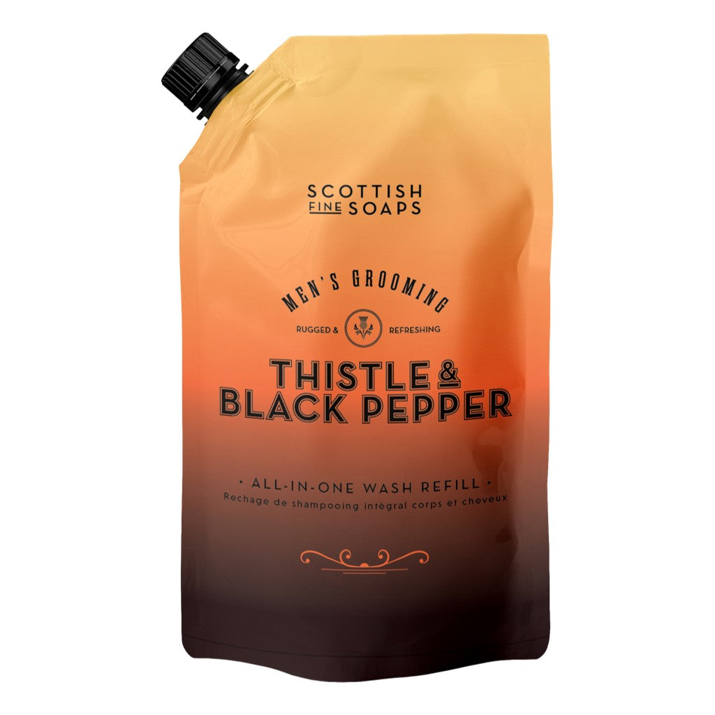 Thistle & Black Pepper All-In-One-Wash Refill 1.2L on white background