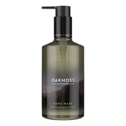 Scottish Fine Soaps Oakmoss Hand Wash 300ml on white background