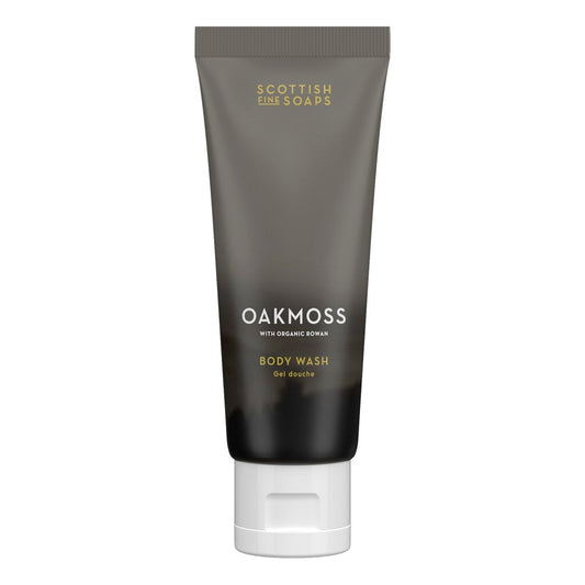 Scottish Fine Soaps Oakmoss Body Wash 75ml on white background