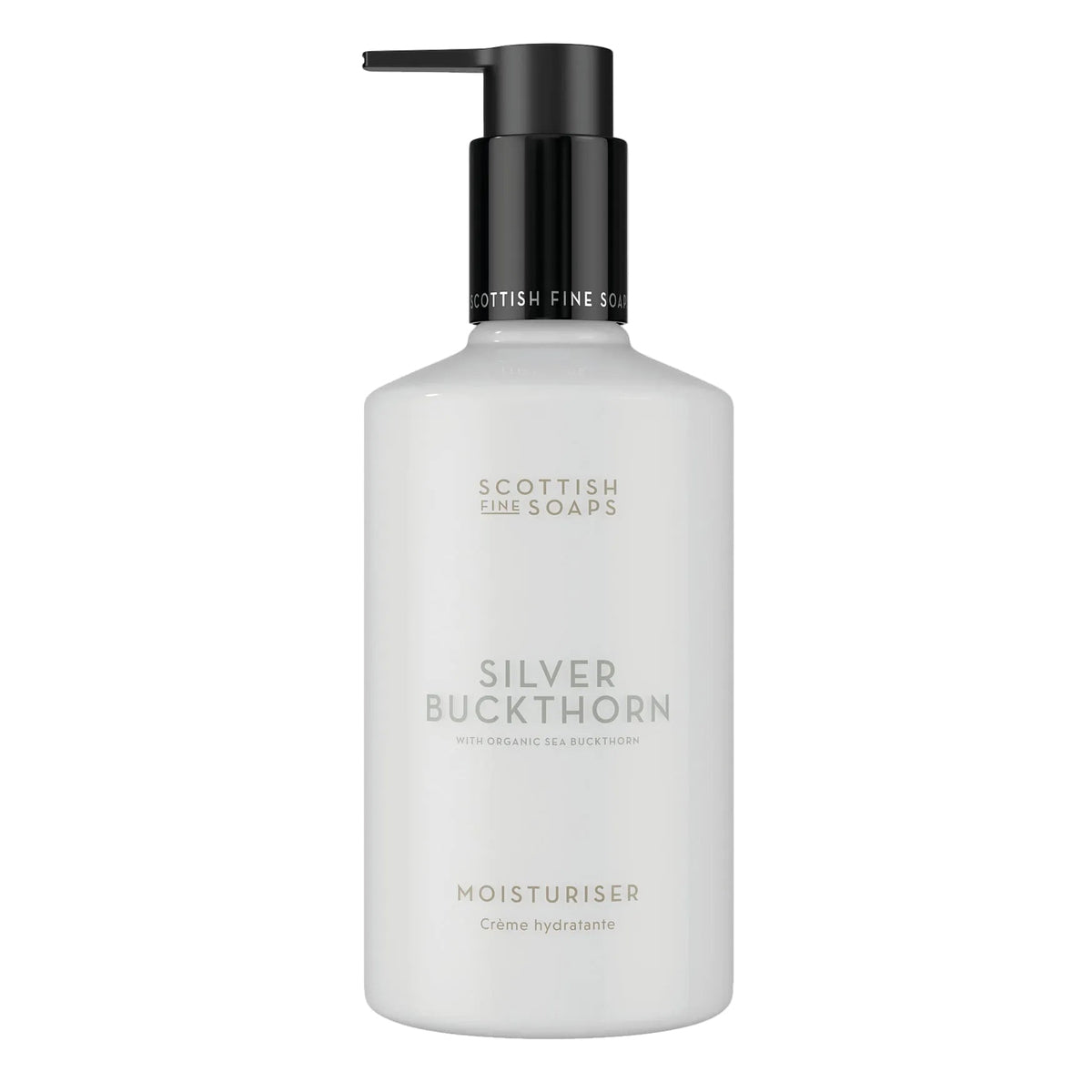 Scottish Fine Soaps Silver Buckthorn Moisturiser 300ml on white background