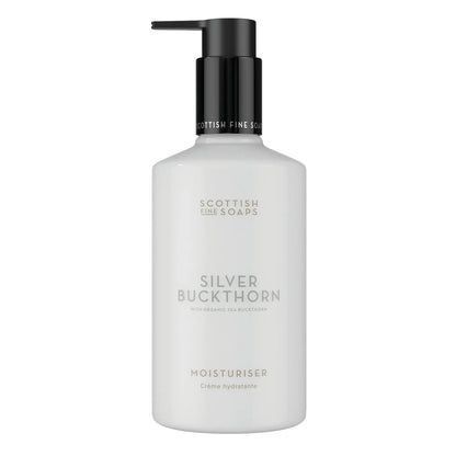 Scottish Fine Soaps Silver Buckthorn Moisturiser 300ml on white background