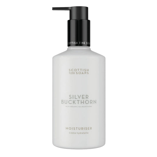 Scottish Fine Soaps Silver Buckthorn Moisturiser 300ml on white background