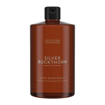 Scottish Fine Soaps Silver Buckthorn Hand Wash Refill 750ml on white background