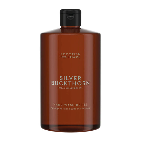 Scottish Fine Soaps Silver Buckthorn Hand Wash Refill 750ml on white background