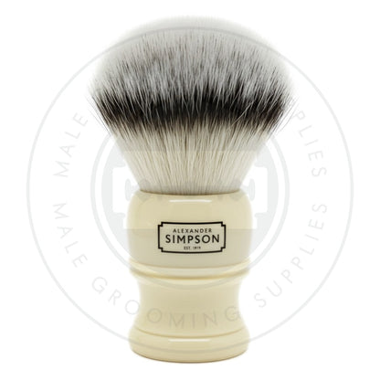 Alexander Simpson Trafalgar Synthetic Fibre Shaving Brush Range - Front