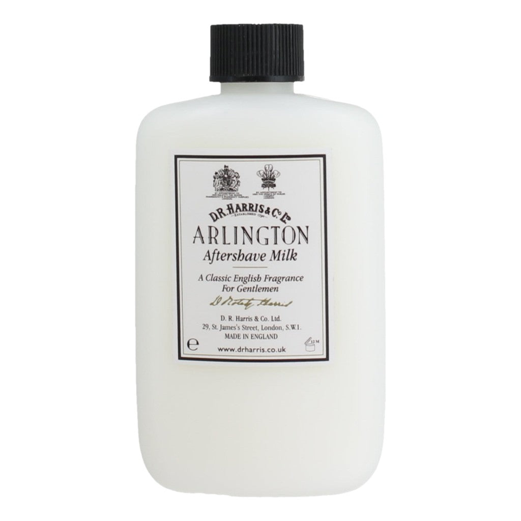D.R. Harris Arlington Aftershave Milk With Citrus And Fern In Glass Bottle - 100ml Plastic Bottle