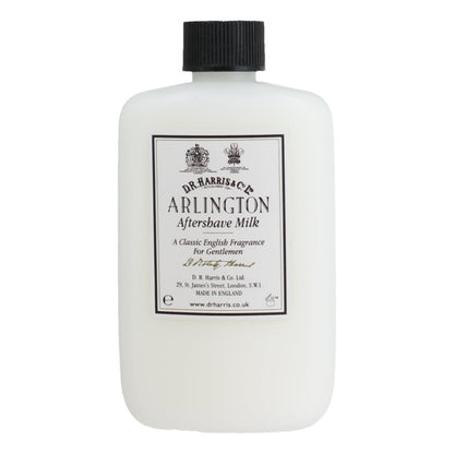 D.R. Harris Arlington Aftershave Milk With Citrus And Fern In Glass Bottle - 100ml Plastic Bottle