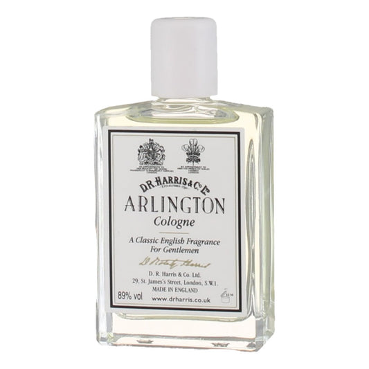 D.R. Harris Arlington Cologne In Refillable Glass Bottle With Citrus And Fern Scent - 30ml