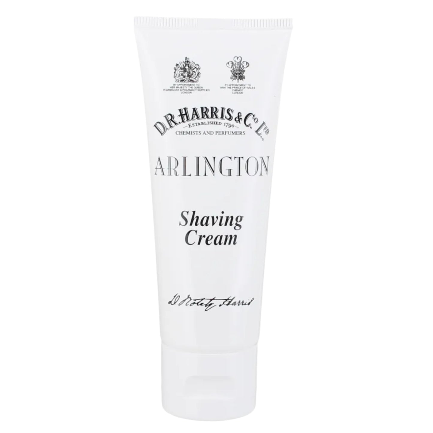 D.R. Harris Arlington Shaving Cream Tube 75g with citrus and fern fragrance