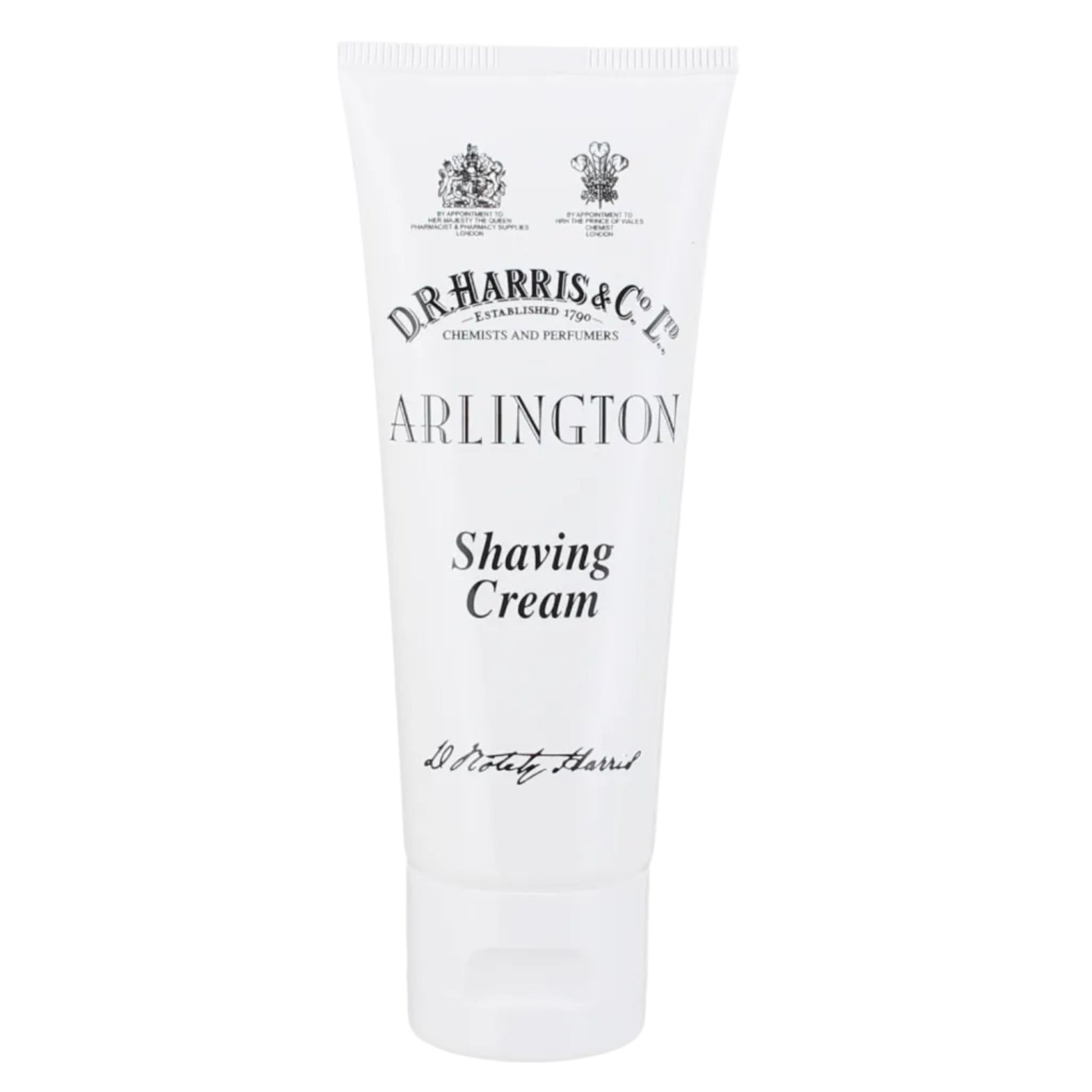 D.R. Harris Arlington Shaving Cream Tube 75g with citrus and fern fragrance