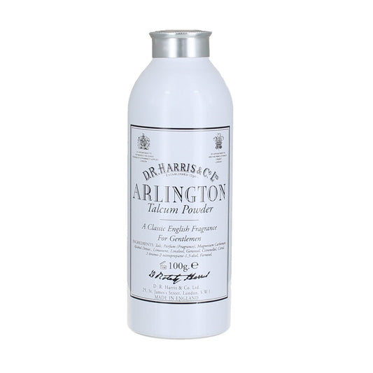 D.R. Harris Arlington Talcum Powder 100g With Citrus And Fern Scent