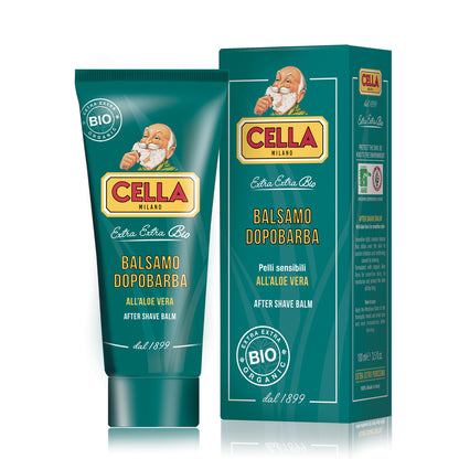 Cella Organic After Shave Balm 100ml With Aloe Vera